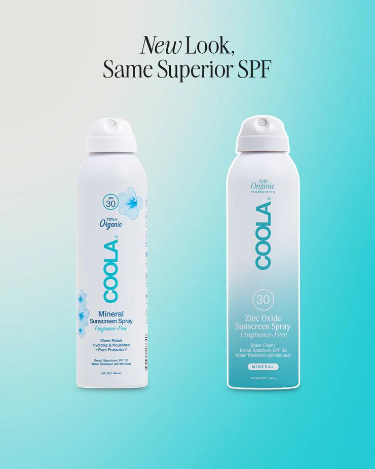 Coola Mineral Body Sunscreen Spray SPF 30 - Fragrance free