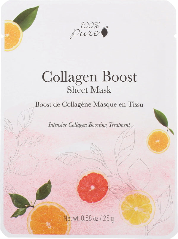 100% Pure Collagen Boost Sheet Mask